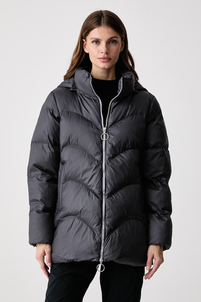 EA7 Emporio Armani Kurtka pikowana damska szary AF16413.7W001666