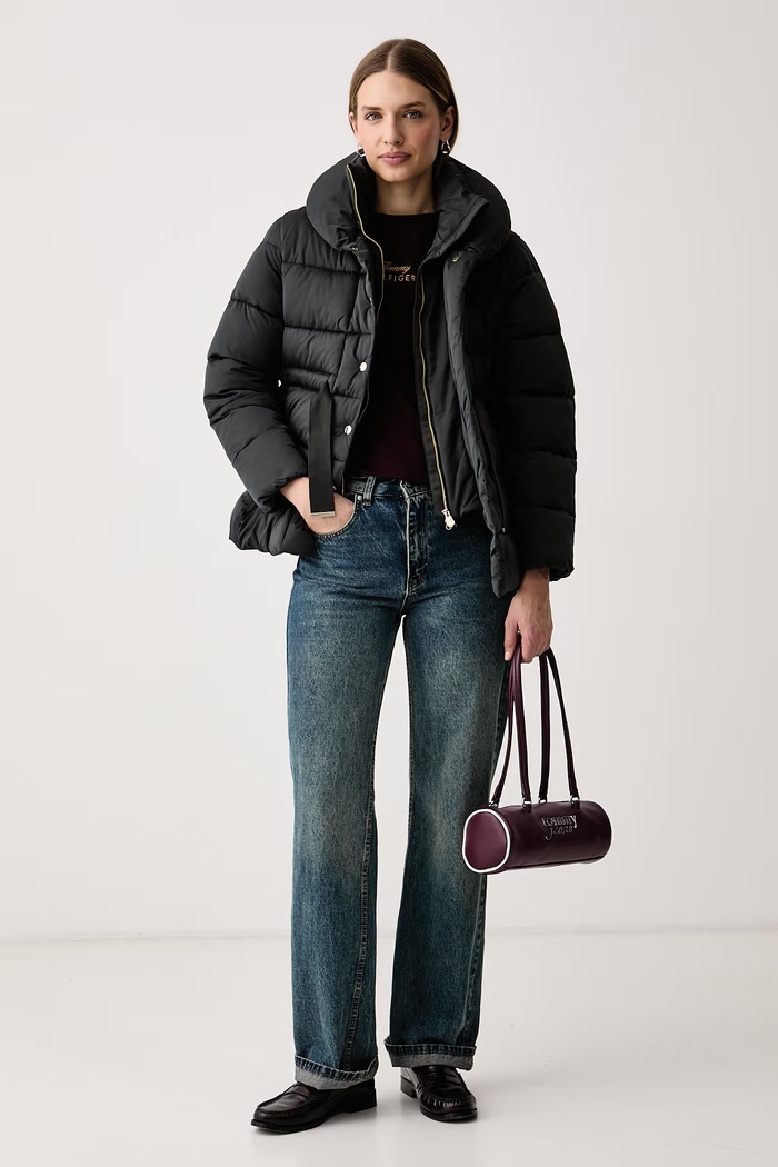 Save The Duck Kurtka zimowa damska ELENI D42904W.EDEL23 zielony AW26