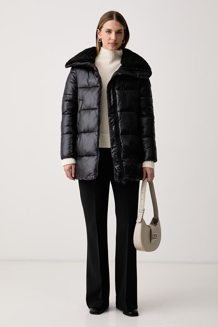 Save The Duck Kurtka zimowa damska BONITA D42334W.LOVE23 czarny AW26