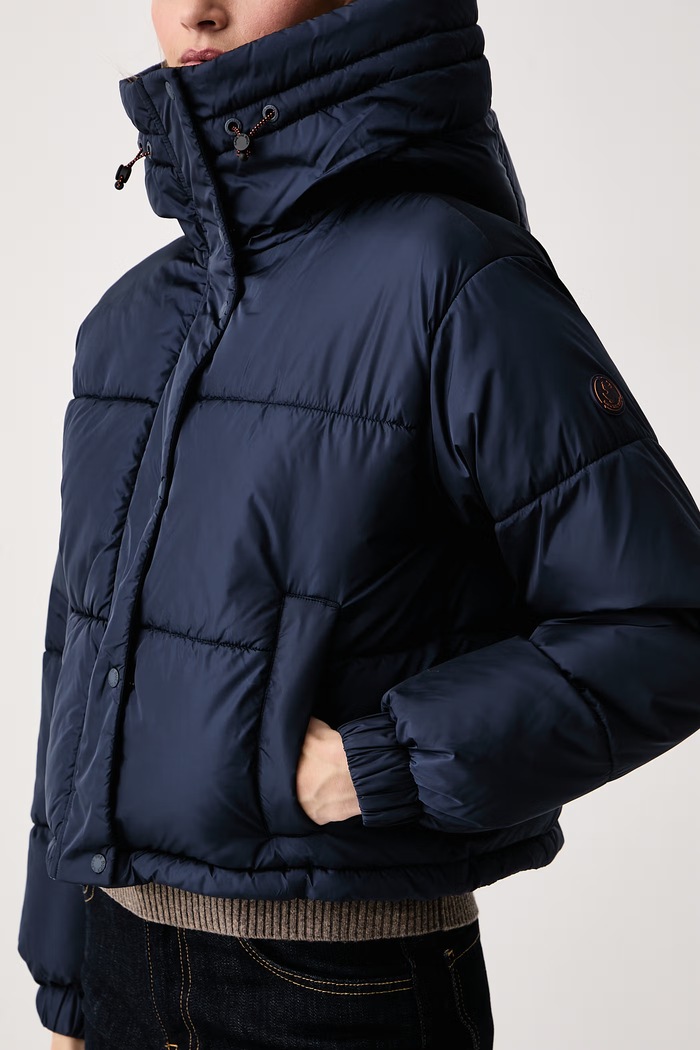 Kurtka pikowana damska MAUDE Save The Duck D32845W.MEGA23 granatowy
