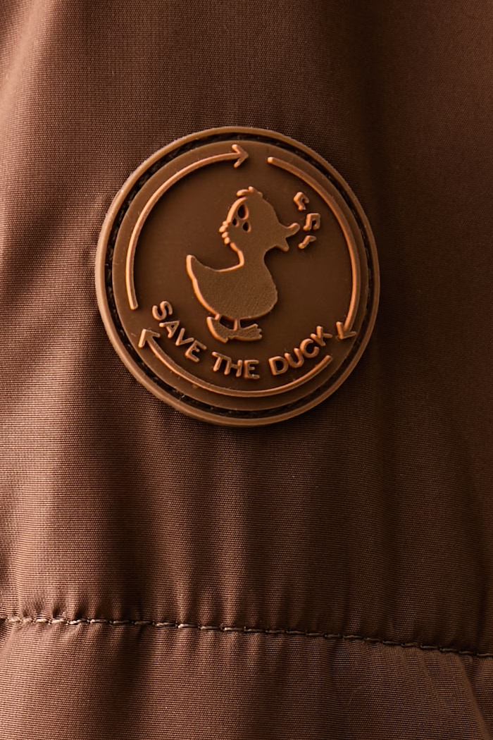 Kurtka pikowana damska MAUDE Save The Duck brązowy D32845W.MEGA23