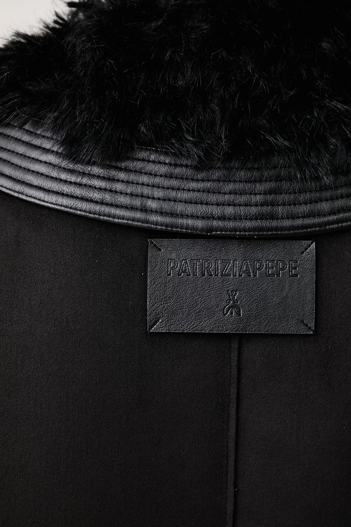 Patrizia Pepe Kurtka damska z imitacji zamszu 8O0209.E0011