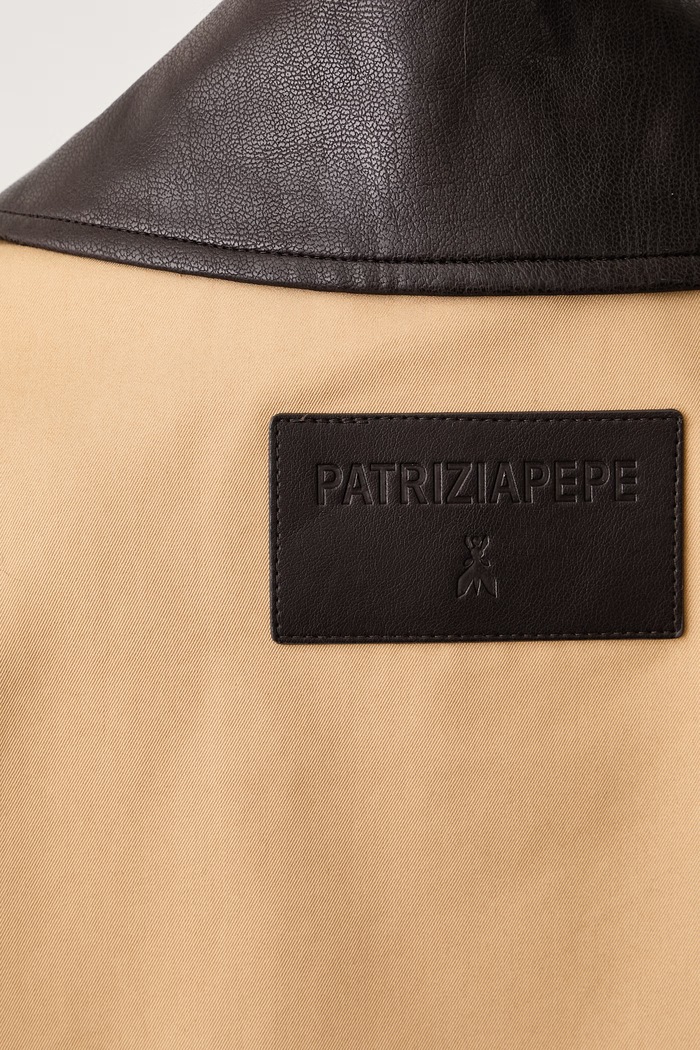 Patrizia Pepe Trencz damski z bawełną 8O0067.C7996