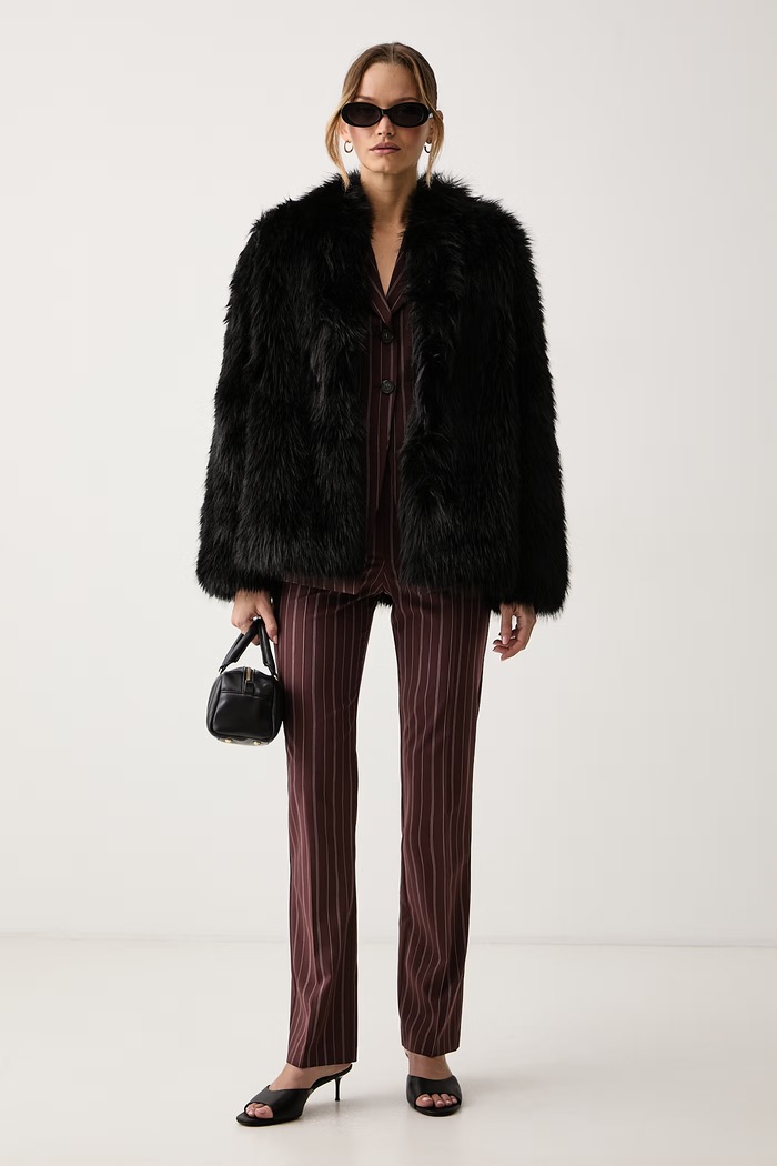 Patrizia Pepe Krótka kurtka 8O0015.E0002 czarny AW26