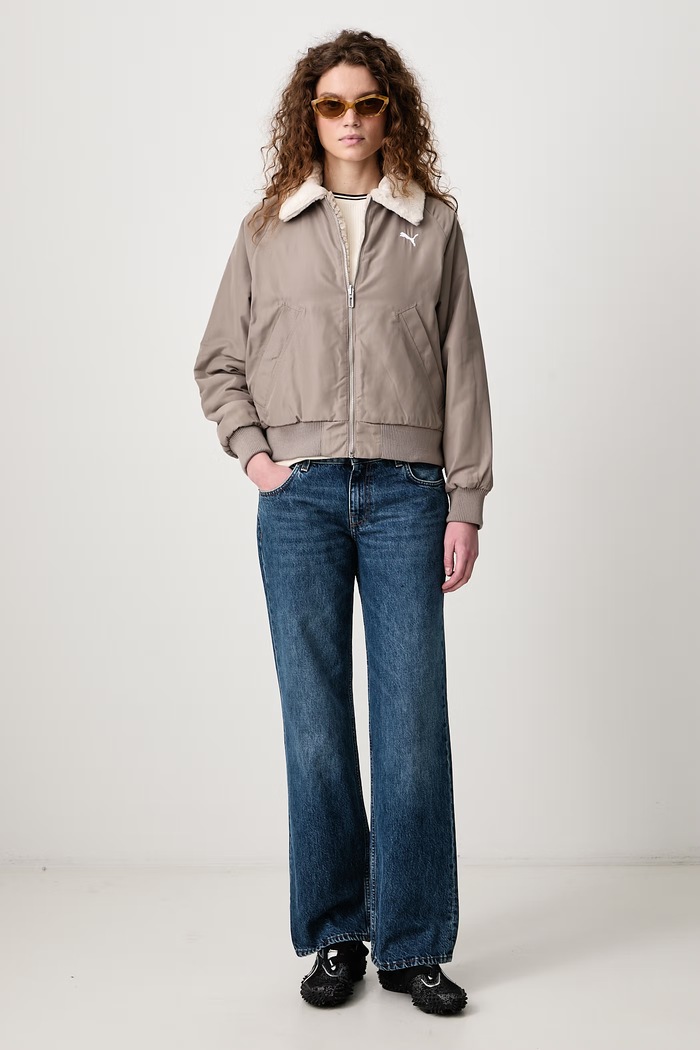Puma Kurtka dwustronna damska 694566 brązowy AW26