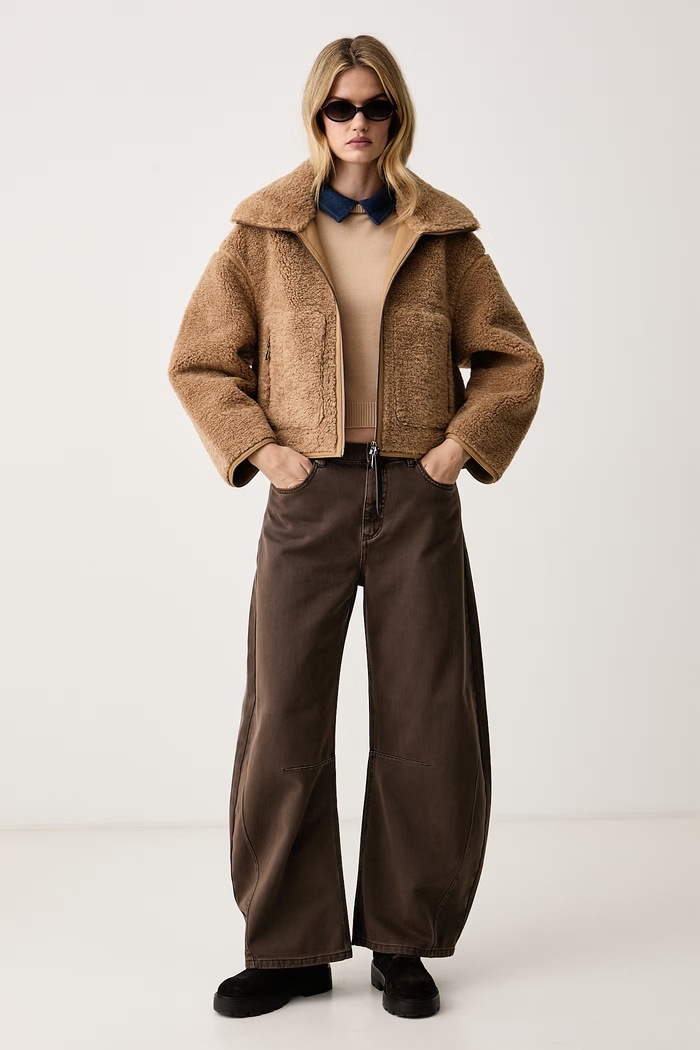 Pinko Bunda dámská 107167.A3FJ hnědá AW26