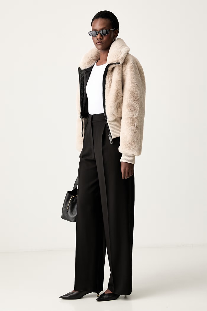 Pinko bunda dámska 107040.A3E7 béžová AW26