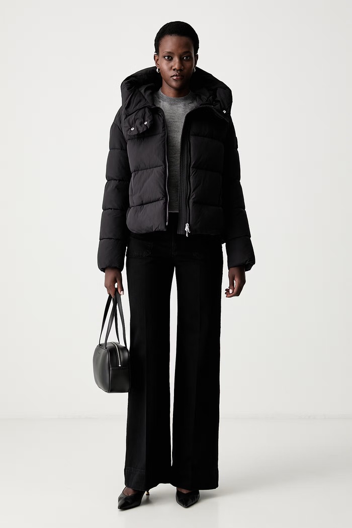Pinko καπιτονέ μπουφάν γυναικείο 101602.A3EA μαύρο AW26