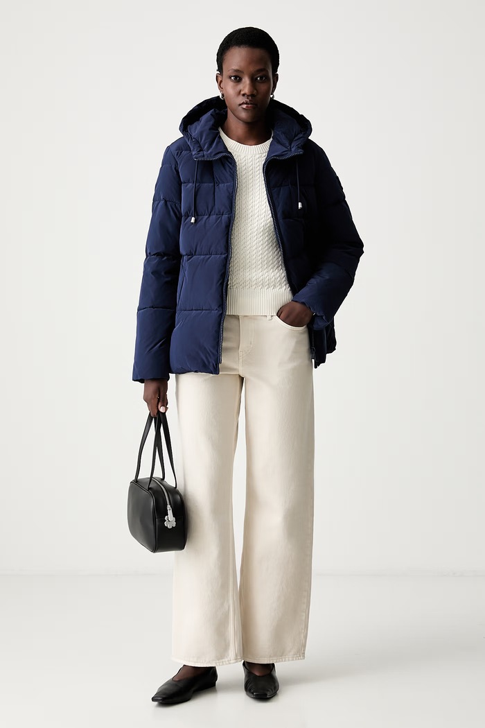 Pinko kurtka pikowana damska 101597.A39J granatowy AW26