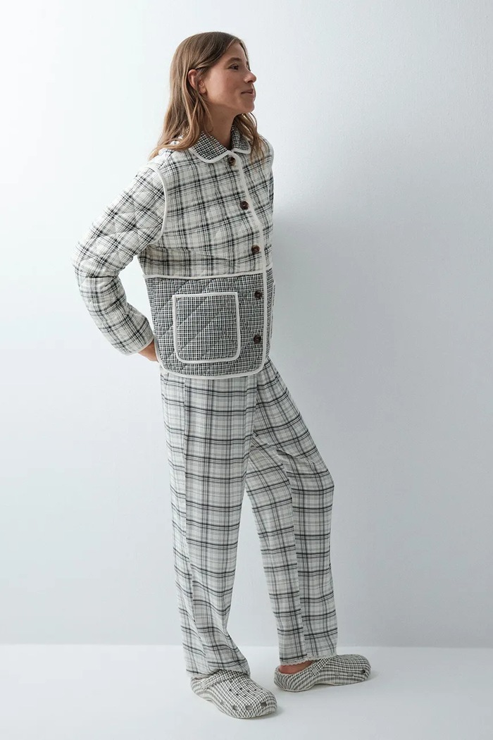 Odzież women'secret Szlafrok damski z bawełną 3144622 beżowy