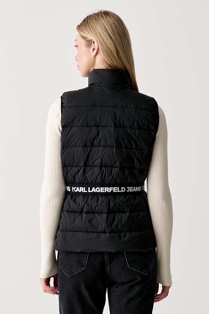 Oblečení Karl Lagerfeld Jeans vesta dámská B3W15043 černá