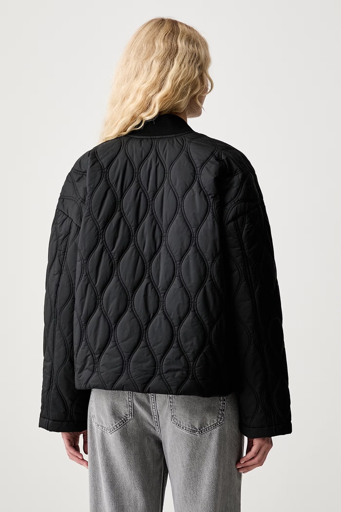 Îmbrăcăminte Karl Lagerfeld Jeans geacă de tranziție pentru femei B3W15022 negru