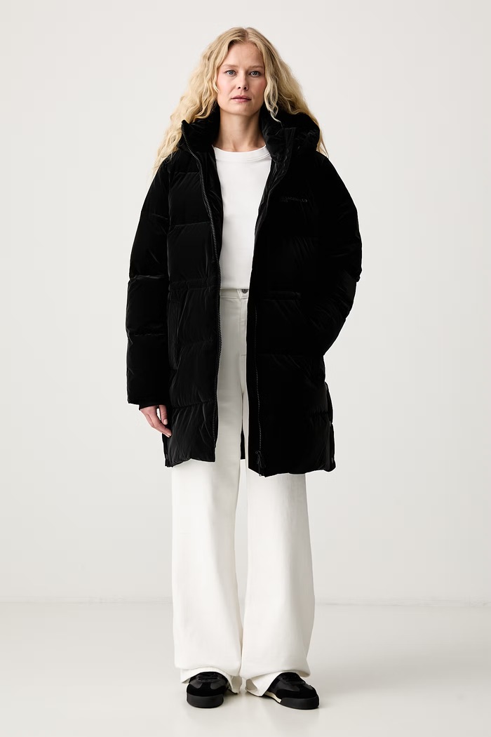 Karl Lagerfeld Jeans καπιτονέ μπουφάν γυναικείο B3W15021 μαύρο AW26