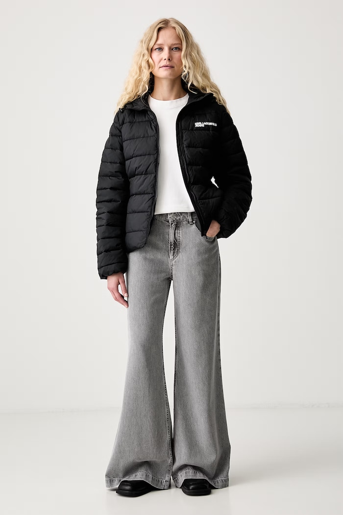 Karl Lagerfeld Jeans krátka bunda dámska B3W15016 čierna AW26