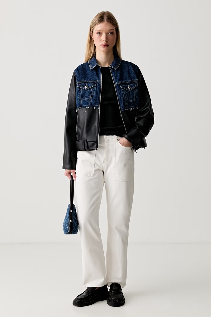 Karl Lagerfeld Jeans преходно яке дамско B3W14026 черен AW26