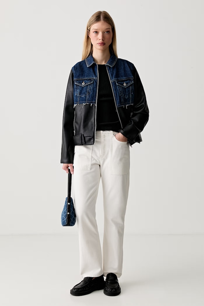 Karl Lagerfeld Jeans преходно яке дамско B3W14026 черен AW26