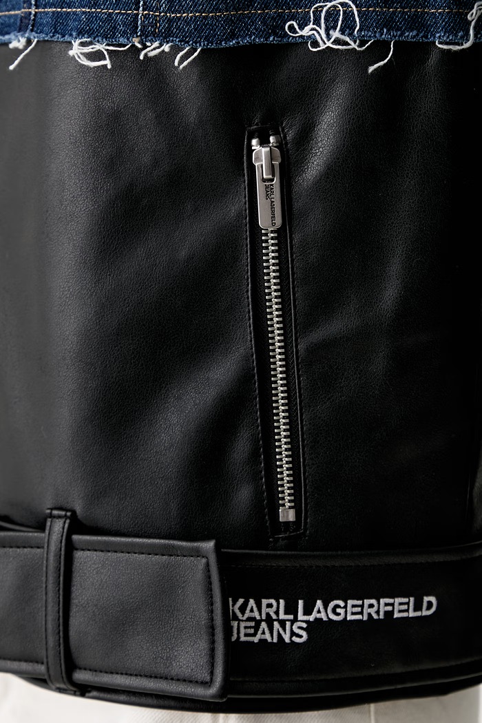 Karl Lagerfeld Jeans преходно яке дамско B3W14026 черен