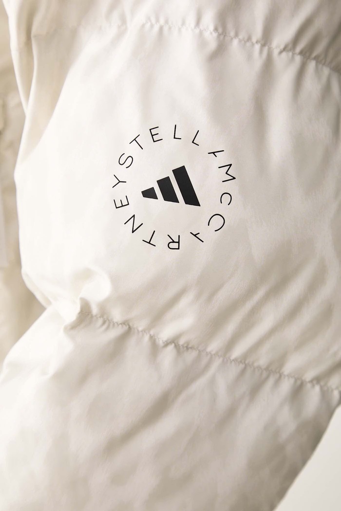 Kurtka damska adidas by Stella McCartney beżowy KR6224