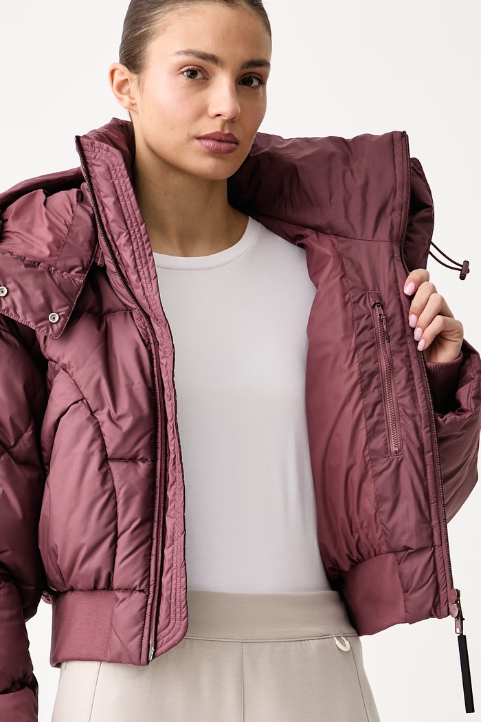 adidas by Stella McCartney Kurtka pikowana damska KR3074