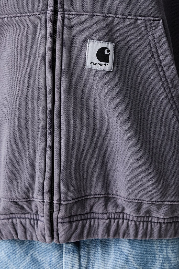 Carhartt WIP W Hooded Hoggard bluza rozpinana z kapturem bawełniana damska I036812