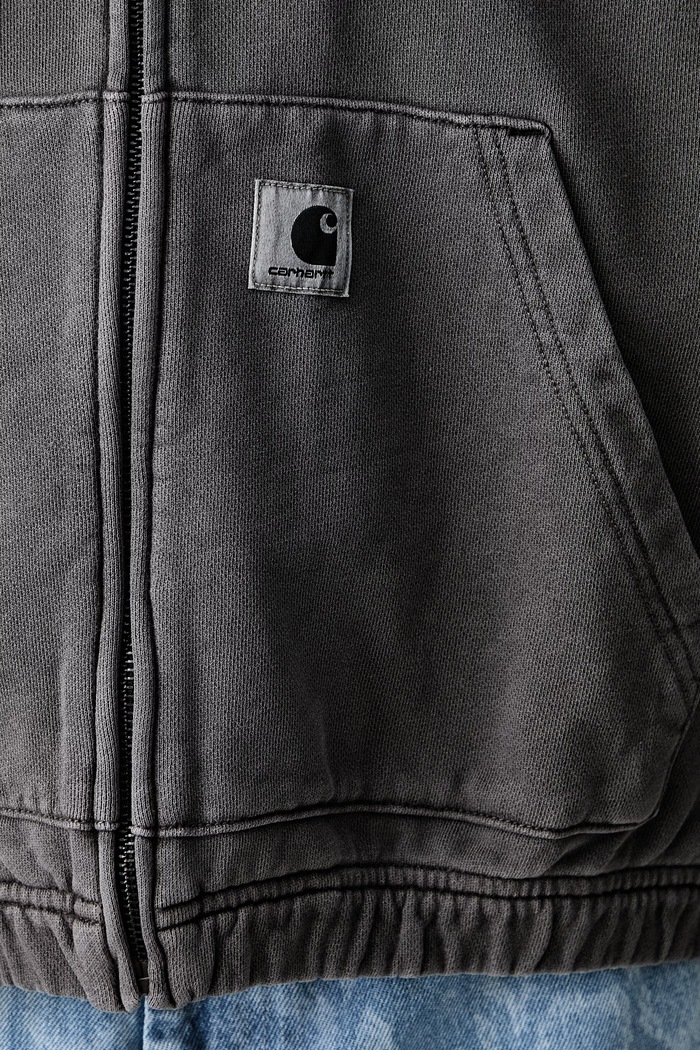 Carhartt WIP W Hooded Hoggard bluza rozpinana z kapturem bawełniana damska I036812