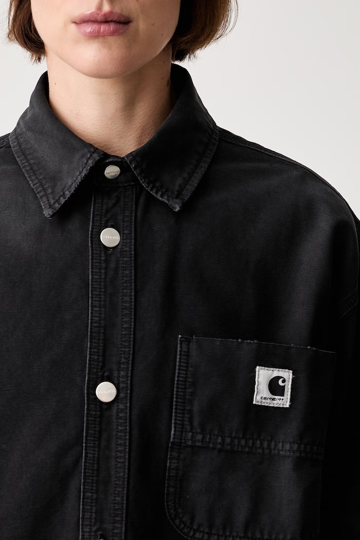 Carhartt WIP W Georgia prechodná bunda dámska bavlnená I036876 čierna