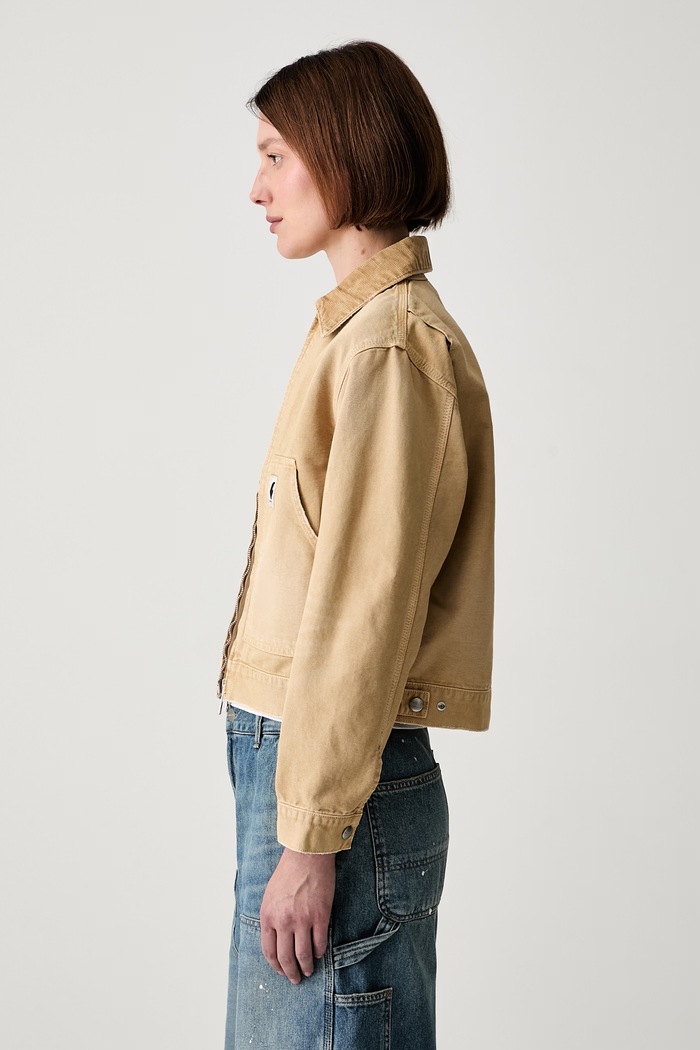 Carhartt WIP W OG Arcan kurtka jeansowa damska I036875 brązowy AW26