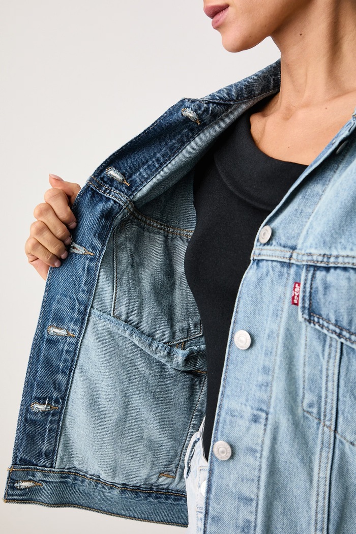Levi's Jeans jakna ženska denim 90S TRUCKER A1743.0168