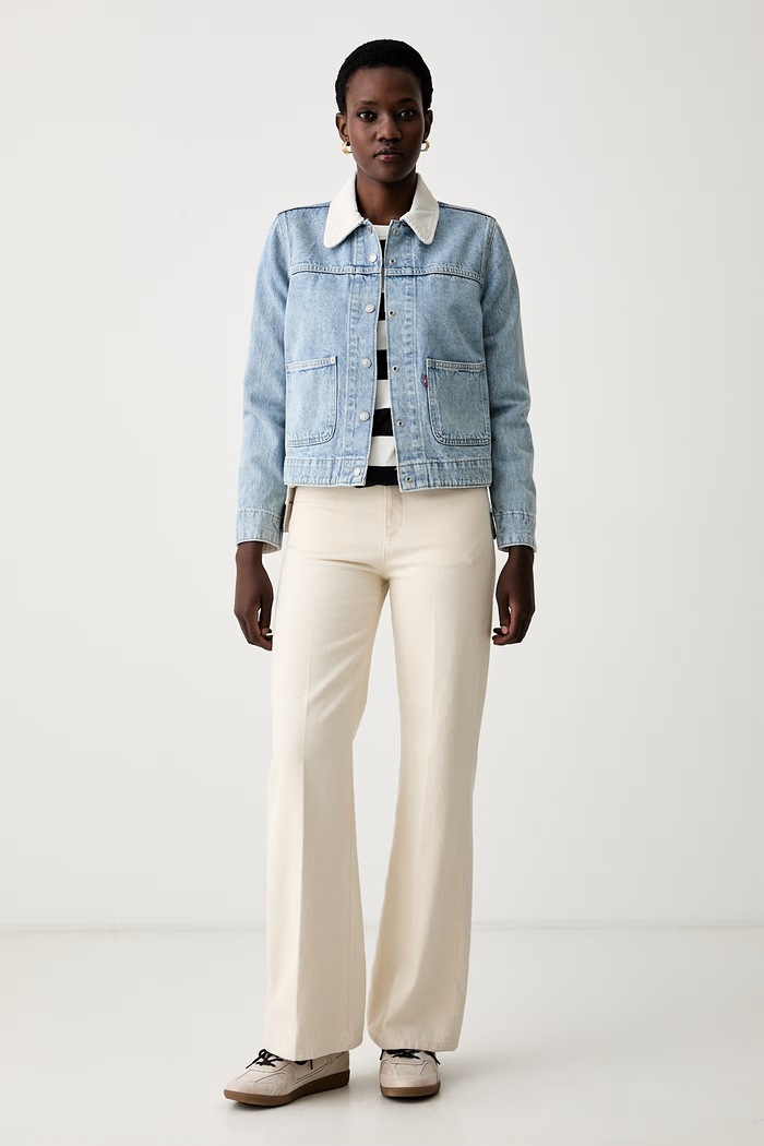 Levi's jakna za žene traper UTILITY OG 008AN plava AW26