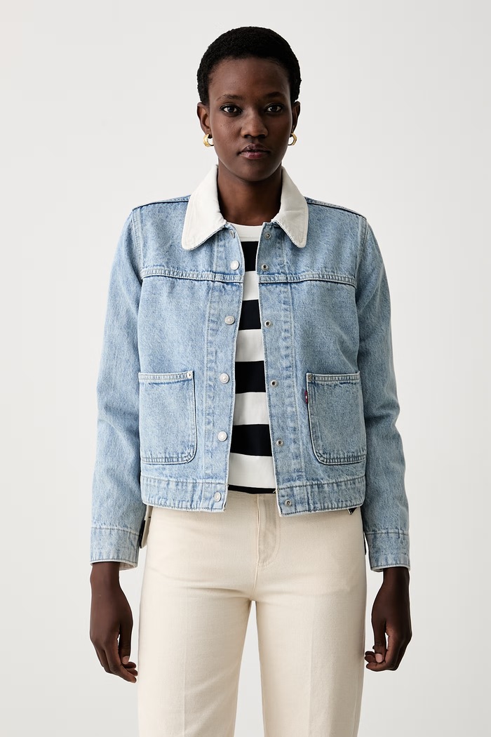 Levi's jakna za žene traper UTILITY OG plava 008AN