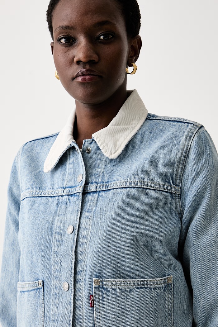Levi's jakna za žene traper UTILITY OG 008AN plava