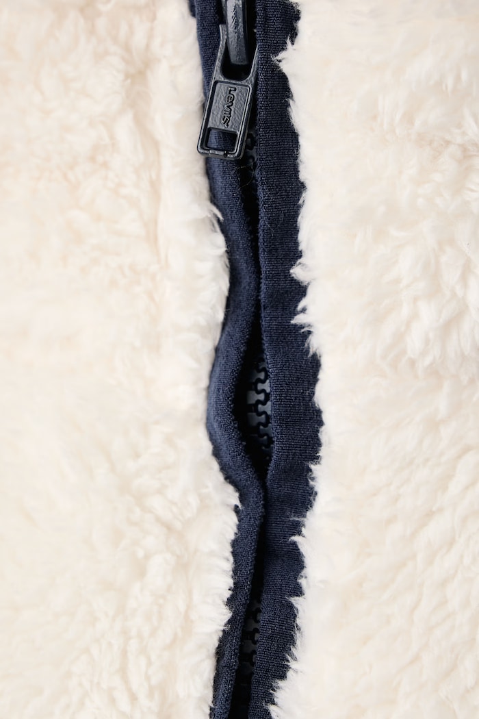 Bluza damska polarowa ATWOOD SHERPA 1/4 ZIP Levi's beżowy 0082N