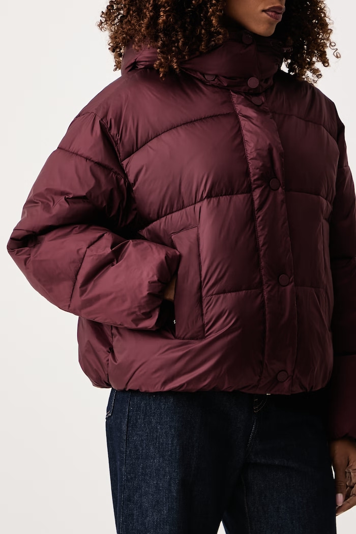 Bunda dámska Twinset 262TT2380 burgundské