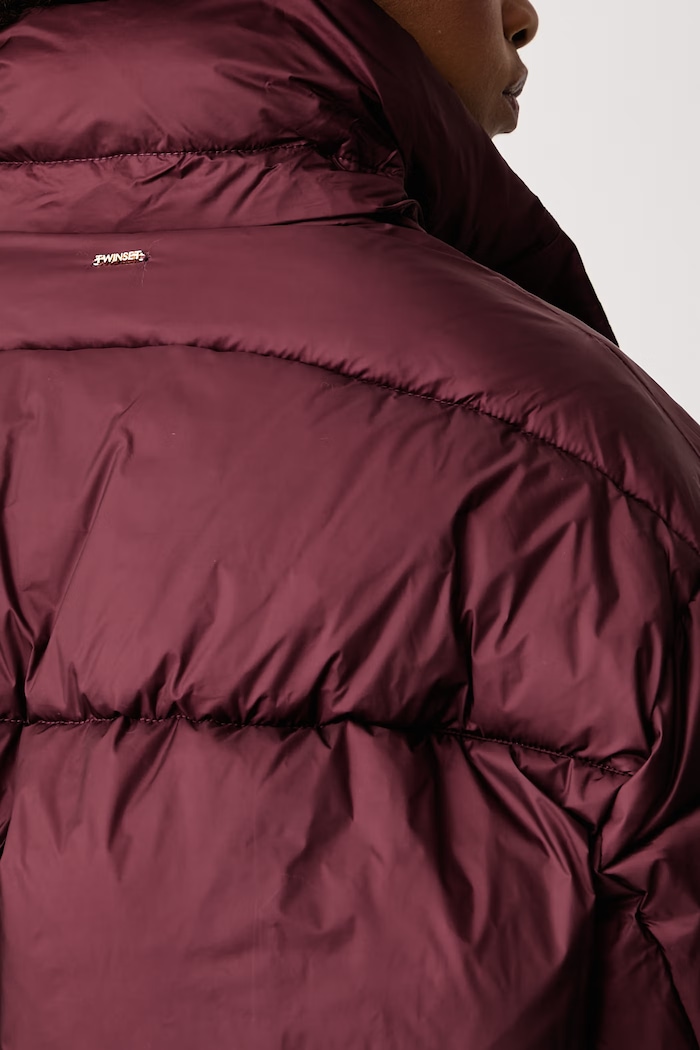 Bunda dámska Twinset burgundské 262TT2380