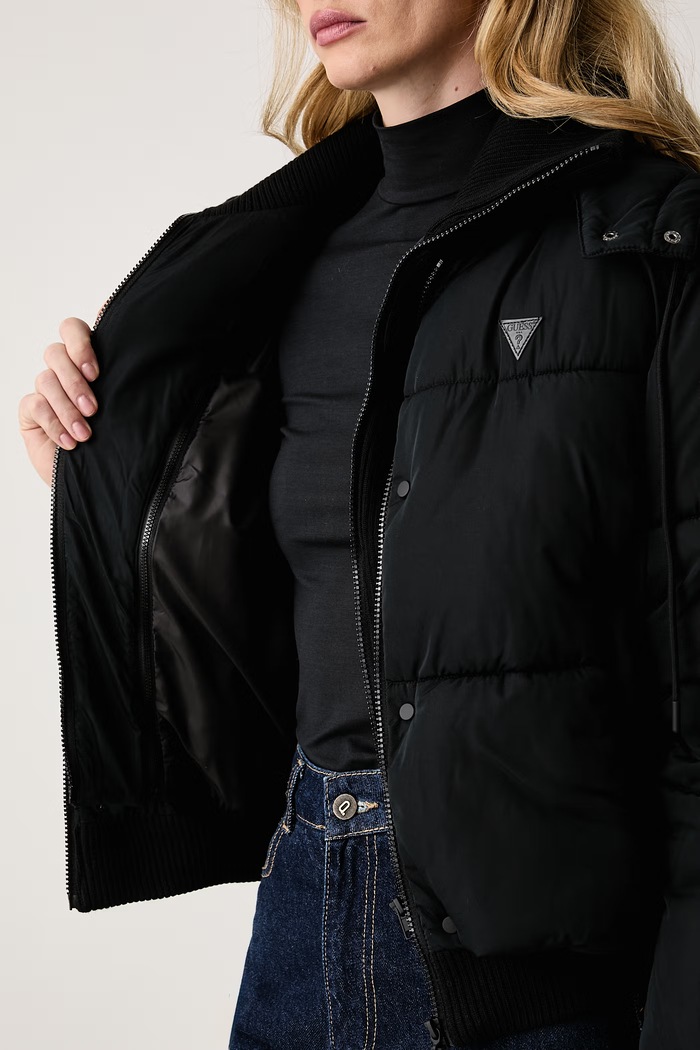 Guess Prešívaná bunda dámska VIRGINIA V6BL09.W4391