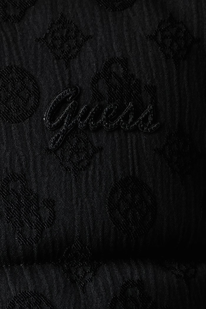 Geacă matlasată pentru femei Guess negru V6BL06.W4302