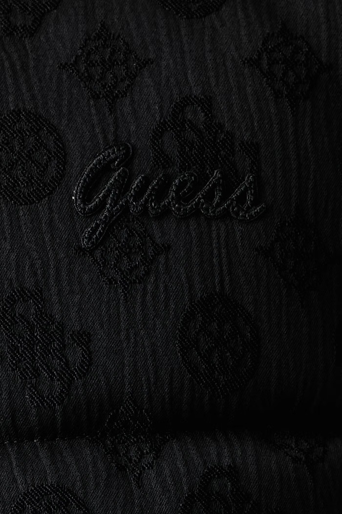 Geacă matlasată pentru femei Guess negru V6BL06.W4302