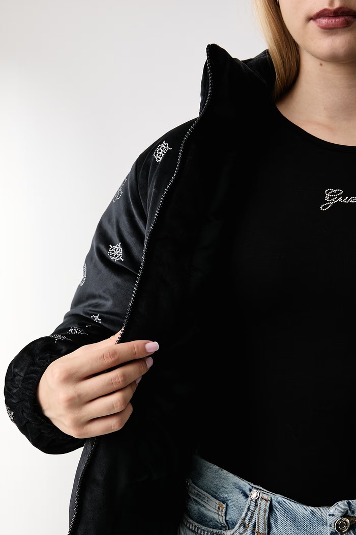Guess Яке дамско от кадифе AMALIA V6BL04.K6310
