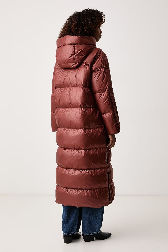 Odzież Twinset Kurtka puchowa damska 262TP2650 pomarańczowy