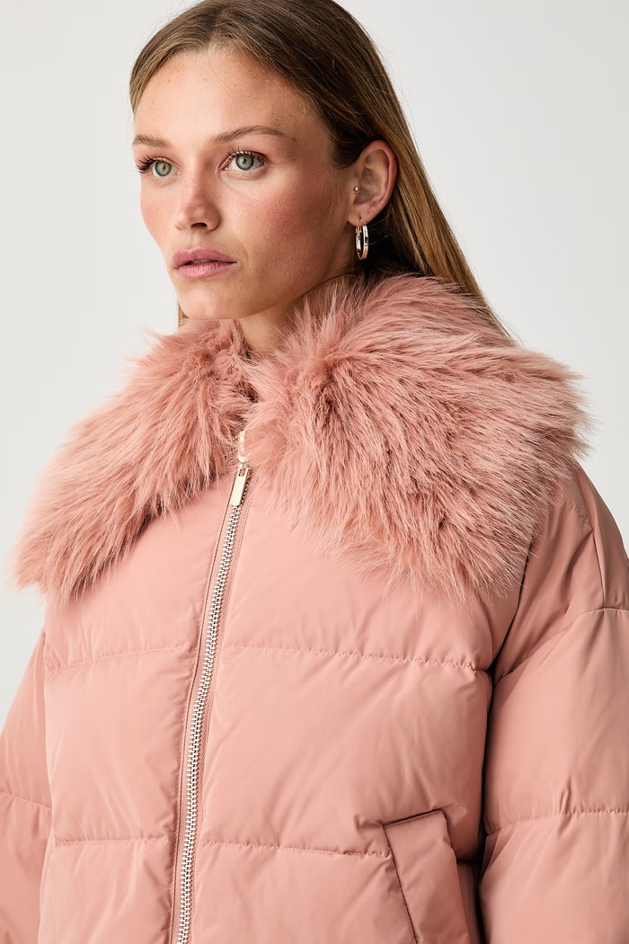 Twinset pernata jakna za žene roza 262TP2360