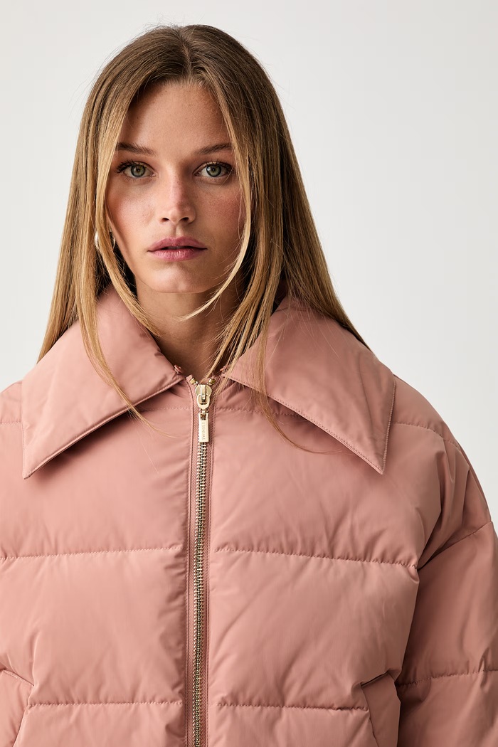 Twinset pernata jakna za žene 262TP2360 roza