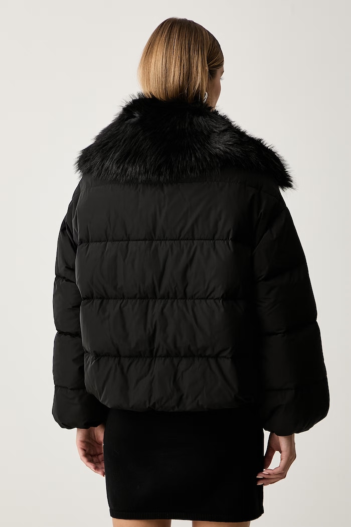 Odzież Twinset kurtka puchowa damska 262TP2360 czarny