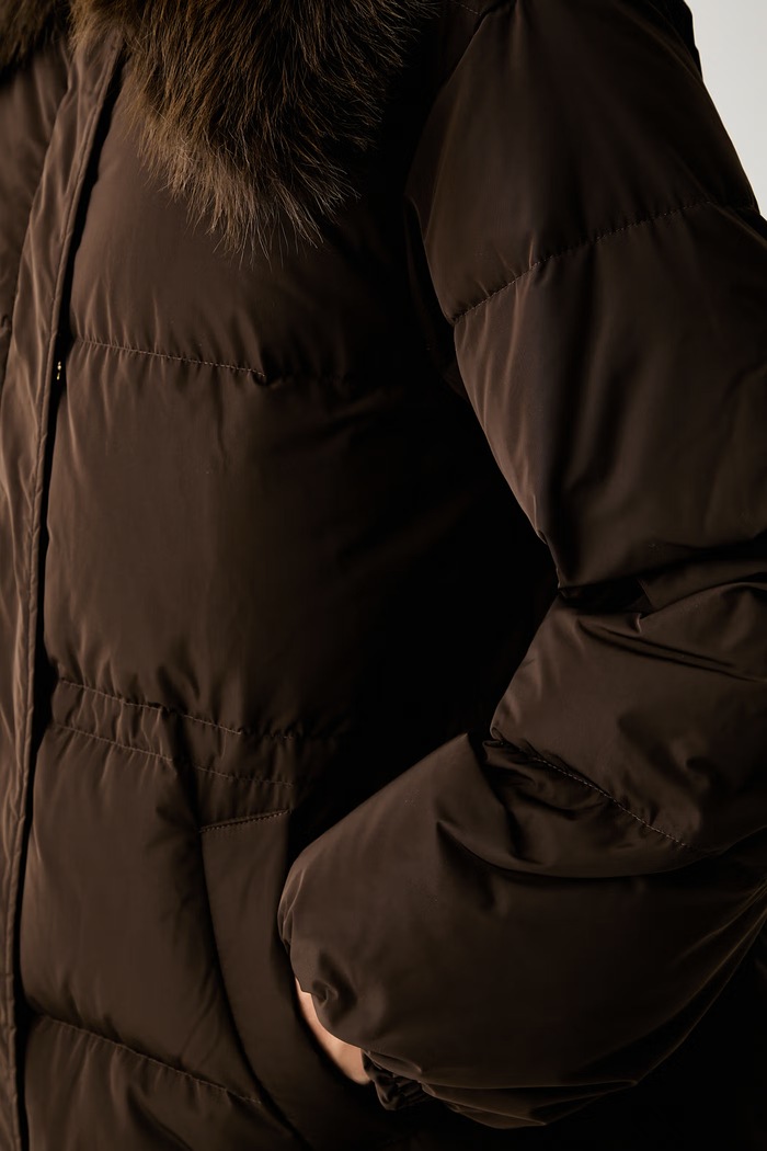 Twinset пухено яке дамско 262TP2363