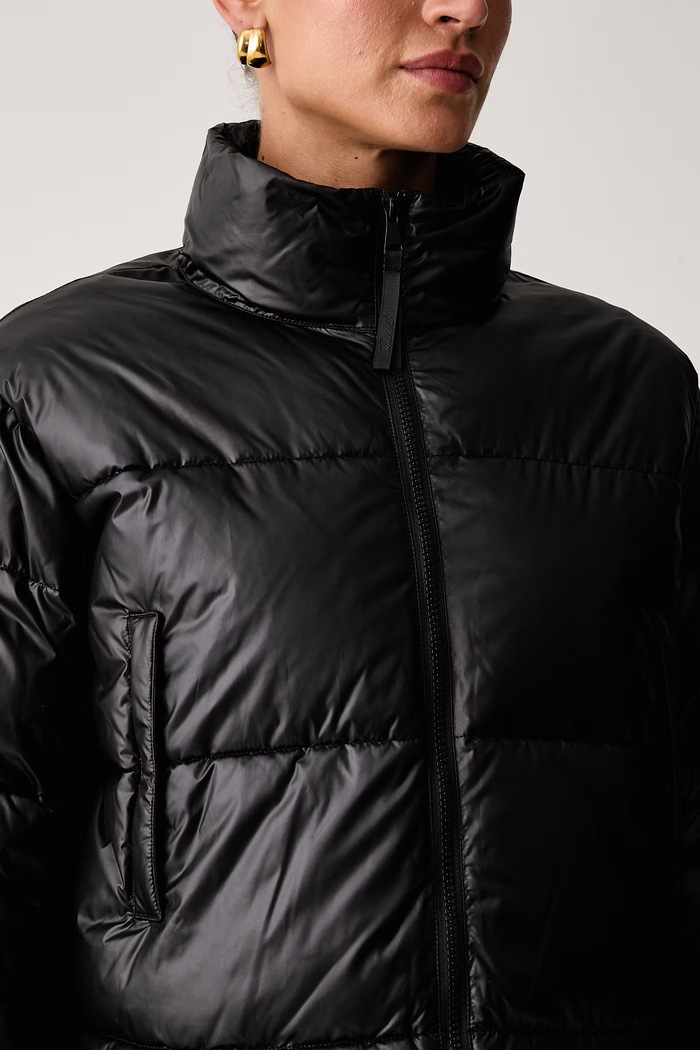 Giacca trapuntata da donna Twinset 262TP2642 nero