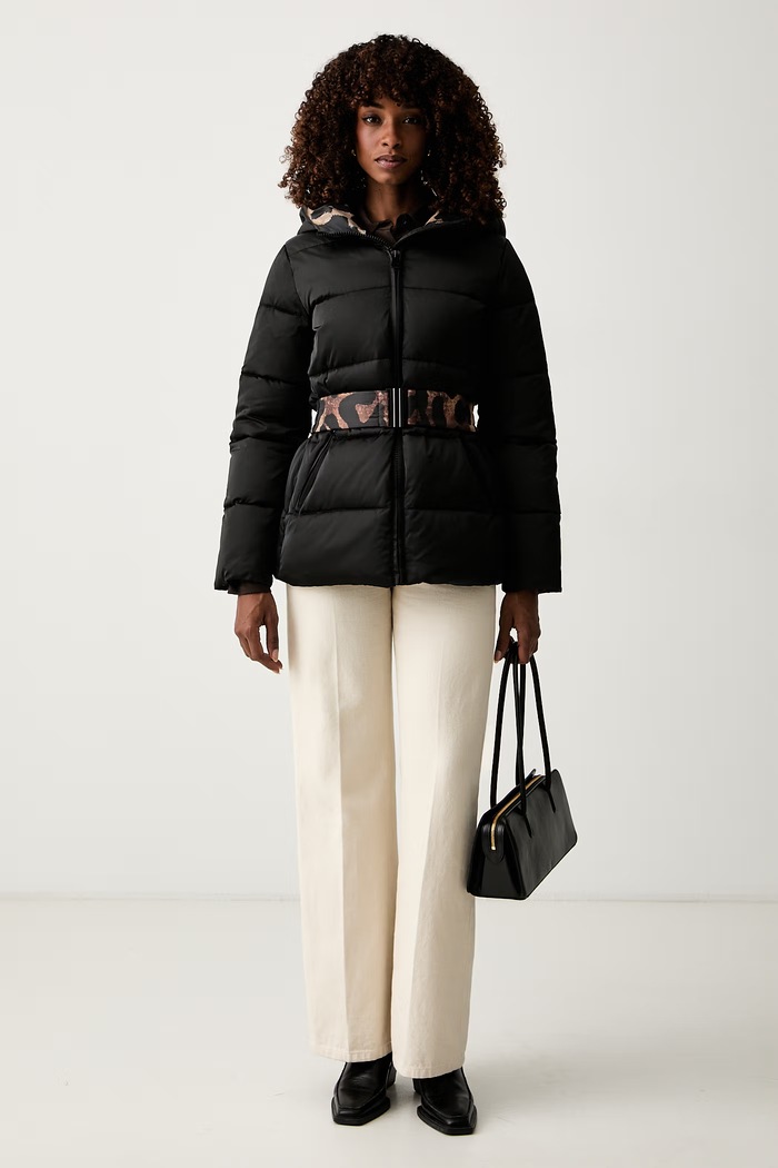 Twinset bunda dámska 262AP2530 čierna AW26