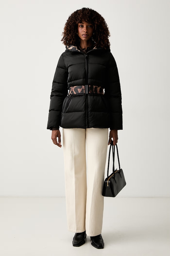 Twinset bunda dámska 262AP2530 čierna AW26