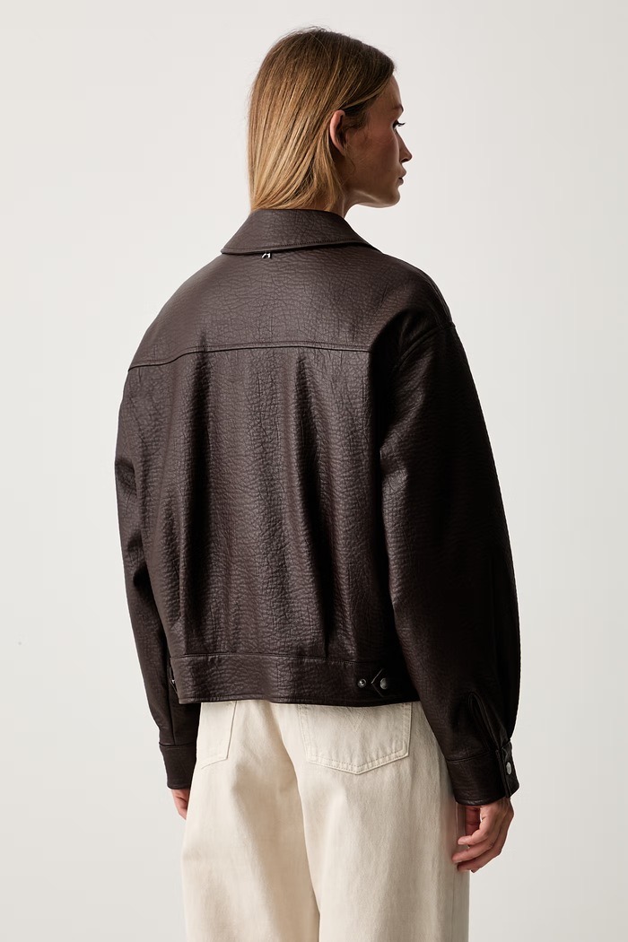 Одяг Twinset коротка куртка жіноча 262AP2290 коричневий
