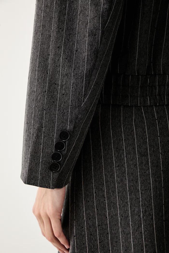 Karl Lagerfeld giacca di mezza stagione da donna B3W14029 grigio
