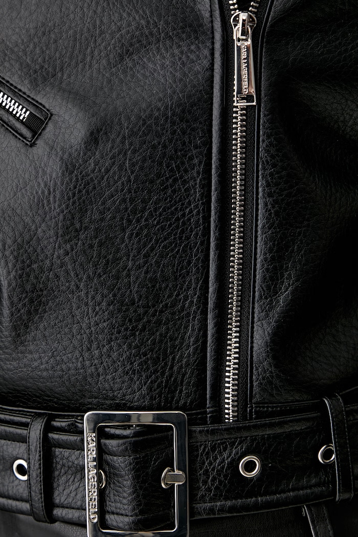 Karl Lagerfeld δερμάτινο Γυναικείο B3W14008 μαύρο