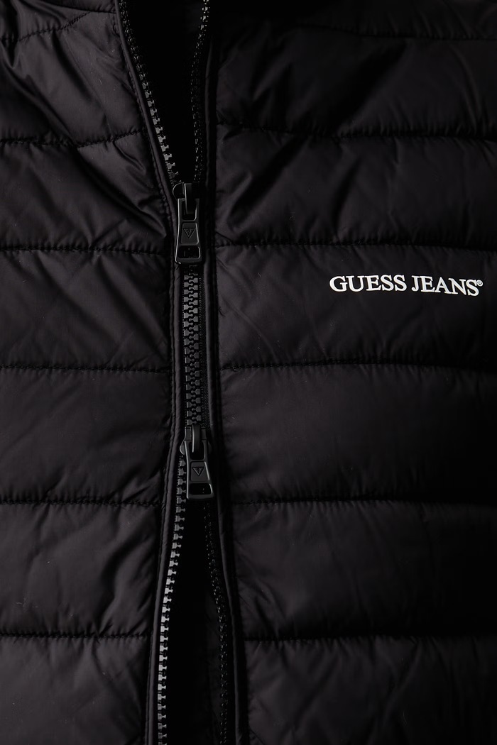 Guess Jeans brezrokavnik ženski W6YL10.W2800 črna